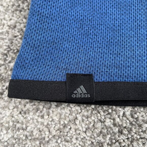 Adidas Golf Mens 1/4 Zip Pullover Sweater Sweatshirt Pocket Blue Size XL - Picture 8 of 12